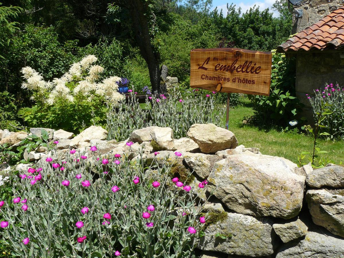 L'Embellie Bed & Breakfast Bertignat Eksteriør bilde